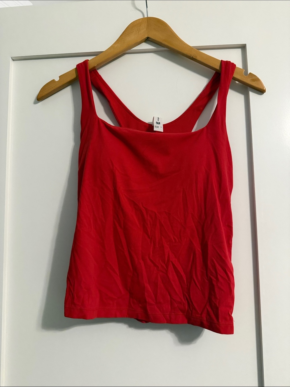 all in motion Red Scoop Neck Tank Top